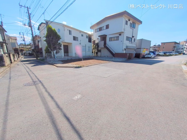 埼玉県川口市上青木2丁目の新築戸建て更地・土地写真 2025年4月3日撮影