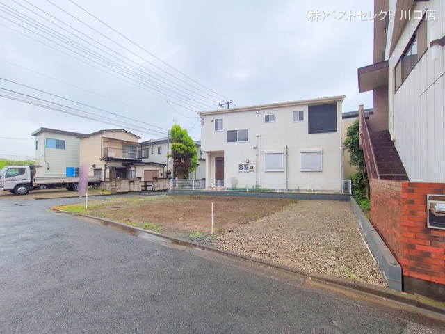 埼玉県川口市上青木2丁目の新築戸建て更地・土地写真 2025年5月5日撮影