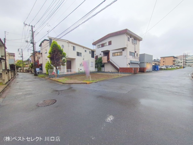 埼玉県川口市上青木2丁目の新築戸建て更地・土地写真 2025年5月5日撮影