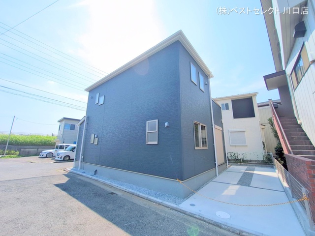 埼玉県川口市上青木2丁目の新築戸建て完成写真 2025年8月19日撮影