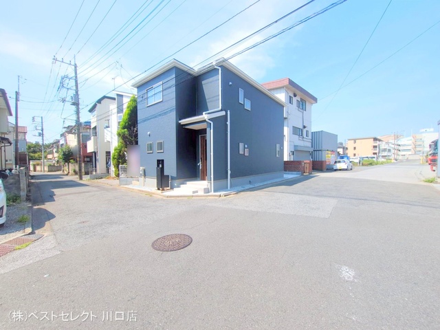 埼玉県川口市上青木2丁目の新築戸建て完成写真 2025年8月19日撮影
