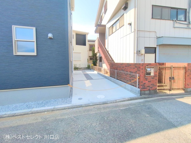 埼玉県川口市上青木2丁目の新築戸建て完成写真 2025年8月19日撮影