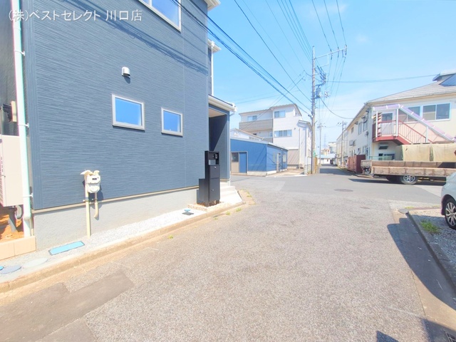 埼玉県川口市上青木2丁目の新築戸建て完成写真 2025年8月19日撮影