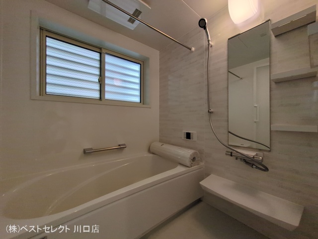 埼玉県川口市青木1丁目の新築戸建てお風呂写真 2025年5月21日撮影