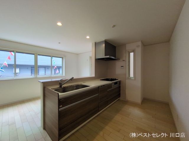 埼玉県川口市青木1丁目の新築戸建てキッチン写真 2025年5月21日撮影