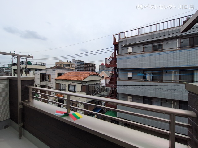 埼玉県川口市青木1丁目の新築戸建てバルコニー写真 2025年5月21日撮影