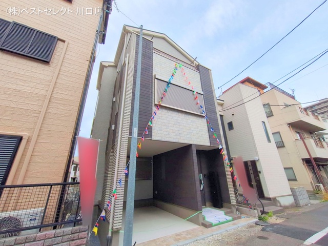 埼玉県川口市青木１丁目-新築戸建ての完成写真