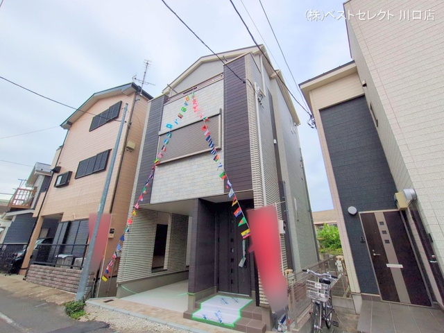 埼玉県川口市青木1丁目の新築戸建て完成写真 2025年5月21日撮影