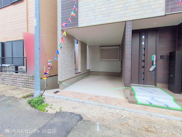 埼玉県川口市青木1丁目の新築戸建て完成写真 2025年5月21日撮影