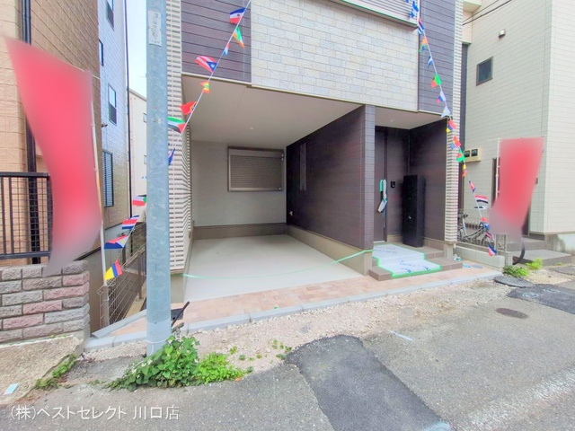 埼玉県川口市青木1丁目の新築戸建て完成写真 2025年5月21日撮影