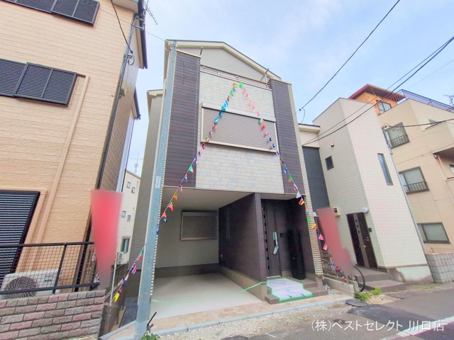 埼玉県川口市青木1丁目の新築戸建て完成写真 2025年5月21日撮影
