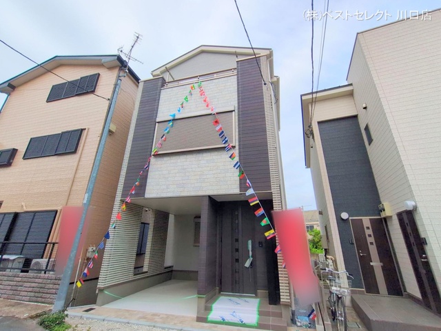 埼玉県川口市青木1丁目の新築戸建て完成写真 2025年5月21日撮影