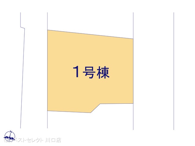 埼玉県川口市青木１丁目の新築戸建て全体区画図 ※図面と異なる場合は現況を優先