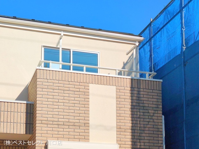 埼玉県川口市鳩ヶ谷本町4丁目の新築戸建て完成写真 2025年1月29日撮影