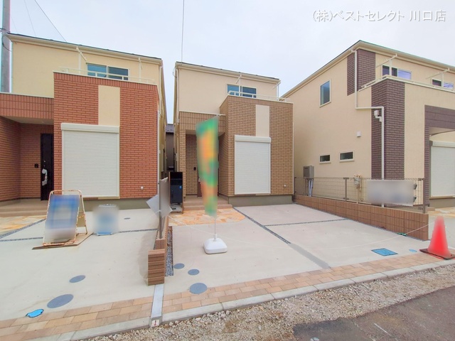 埼玉県川口市鳩ヶ谷本町4丁目の新築戸建て完成写真 2025年3月10日撮影
