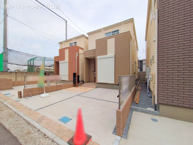 埼玉県川口市鳩ヶ谷本町4丁目の新築戸建て完成写真 2025年3月10日撮影