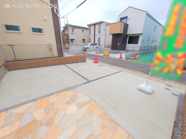 埼玉県川口市鳩ヶ谷本町4丁目の新築戸建て完成写真 2025年3月10日撮影