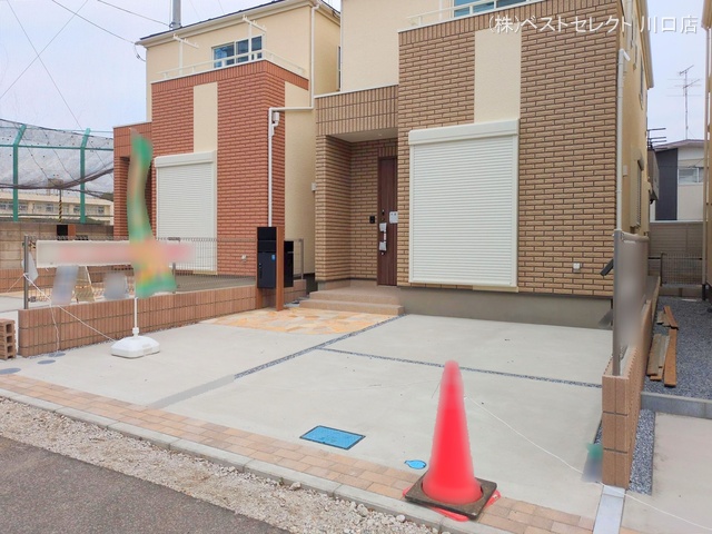 埼玉県川口市鳩ヶ谷本町4丁目の新築戸建て完成写真 2025年3月10日撮影