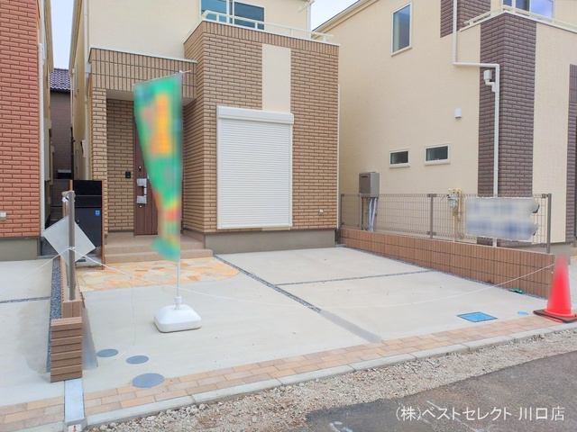 埼玉県川口市鳩ヶ谷本町4丁目の新築戸建て完成写真 2025年3月10日撮影
