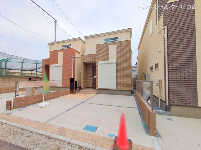 埼玉県川口市鳩ヶ谷本町4丁目の新築戸建て完成写真 2025年3月10日撮影
