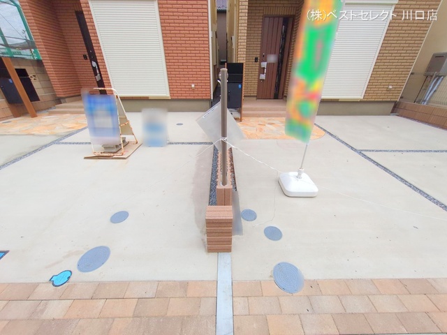 埼玉県川口市鳩ヶ谷本町4丁目の新築戸建て完成写真 2025年3月10日撮影