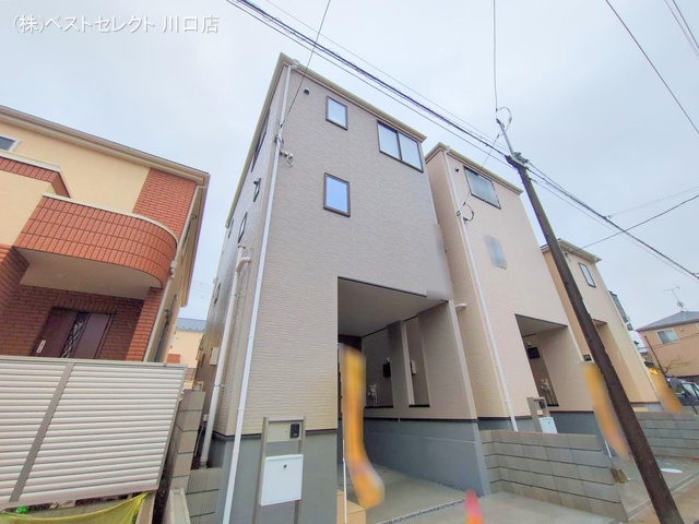 埼玉県川口市鳩ヶ谷本町２丁目-新築戸建ての完成写真