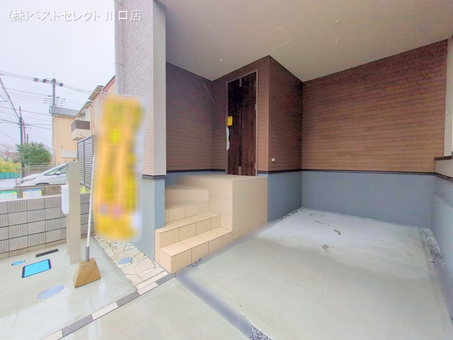埼玉県川口市鳩ヶ谷本町2丁目の新築戸建て完成写真 2025年4月1日撮影