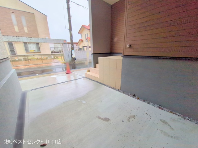 埼玉県川口市鳩ヶ谷本町2丁目の新築戸建て完成写真 2025年4月1日撮影