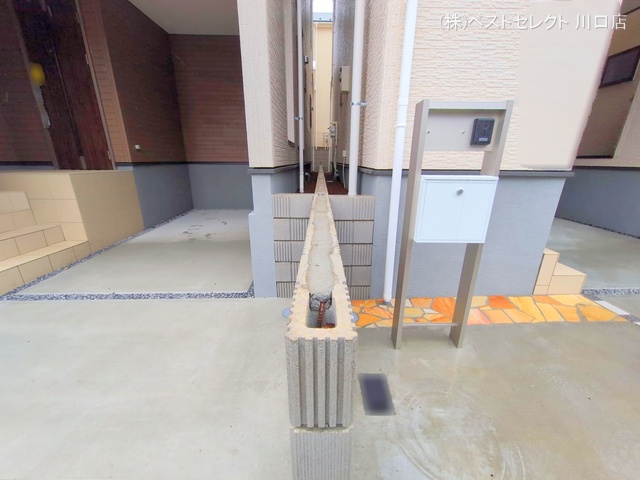 埼玉県川口市鳩ヶ谷本町2丁目の新築戸建て完成写真 2025年4月1日撮影