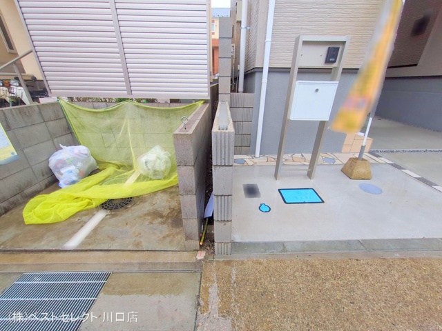 埼玉県川口市鳩ヶ谷本町2丁目の新築戸建て完成写真 2025年4月1日撮影