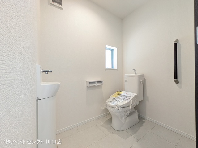 埼玉県川口市西川口3丁目の新築戸建てトイレ写真 2025年6月22日撮影