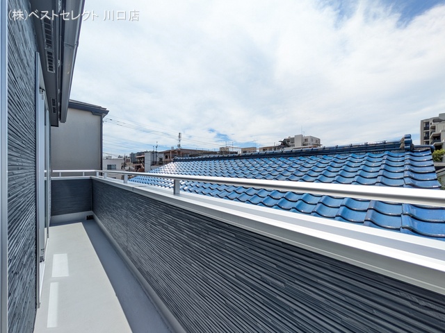 埼玉県川口市西川口3丁目の新築戸建てバルコニー写真 2025年6月22日撮影