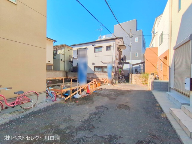 埼玉県川口市西川口3丁目の新築戸建て基礎写真 2025年2月3日撮影