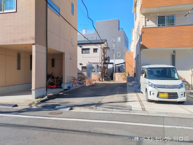 埼玉県川口市西川口3丁目の新築戸建て基礎写真 2025年2月3日撮影