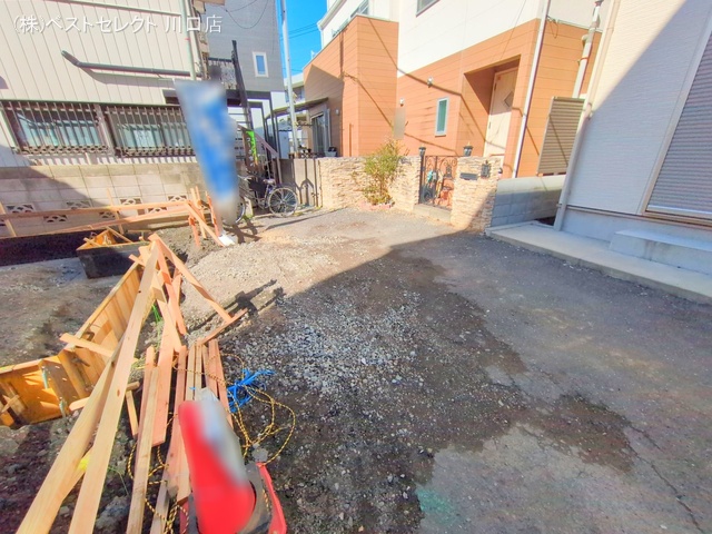埼玉県川口市西川口3丁目の新築戸建て基礎写真 2025年2月3日撮影