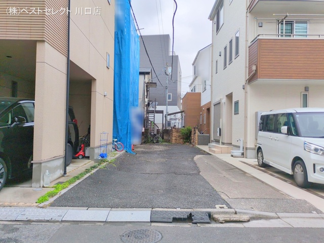 埼玉県川口市西川口3丁目の新築戸建てシート写真 2025年4月1日撮影