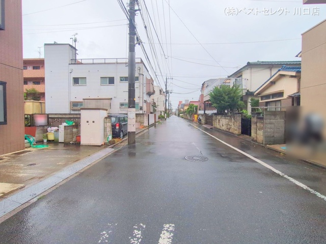埼玉県川口市西川口3丁目の新築戸建て外構写真 2025年5月1日撮影