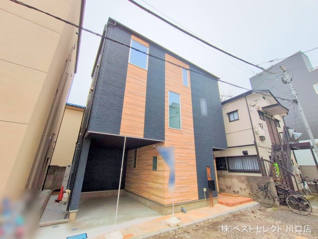 埼玉県川口市西川口3丁目の新築戸建て完成写真 2025年5月28日撮影