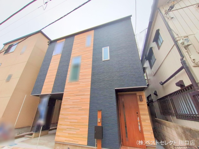埼玉県川口市西川口3丁目の新築戸建て完成写真 2025年5月28日撮影