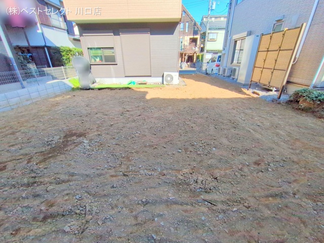 埼玉県川口市戸塚鋏町の新築戸建て更地・土地写真 2025年2月25日撮影