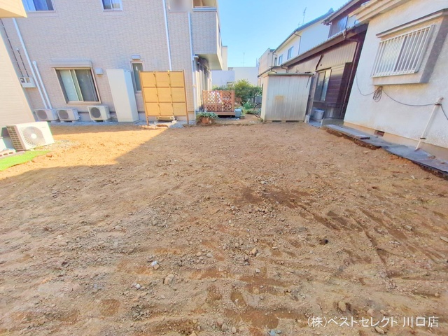 埼玉県川口市戸塚鋏町の新築戸建て更地・土地写真 2025年2月25日撮影