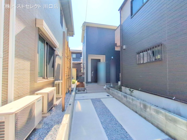 埼玉県川口市戸塚鋏町の新築戸建て完成写真 2025年10月1日撮影