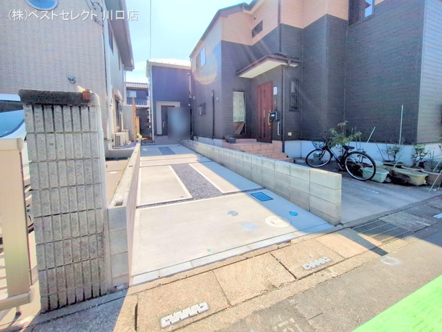 埼玉県川口市戸塚鋏町の新築戸建て完成写真 2025年10月1日撮影
