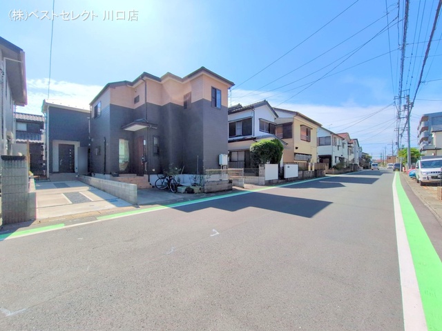 埼玉県川口市戸塚鋏町の新築戸建て完成写真 2025年10月1日撮影