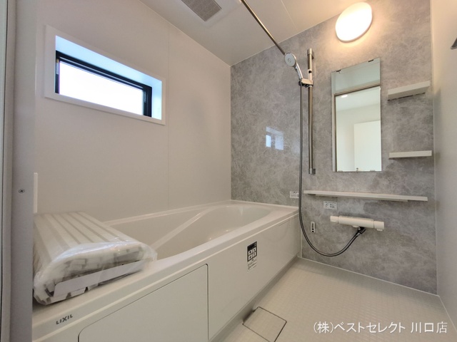 埼玉県川口市南鳩ヶ谷7丁目の新築戸建てお風呂写真 2025年9月11日撮影