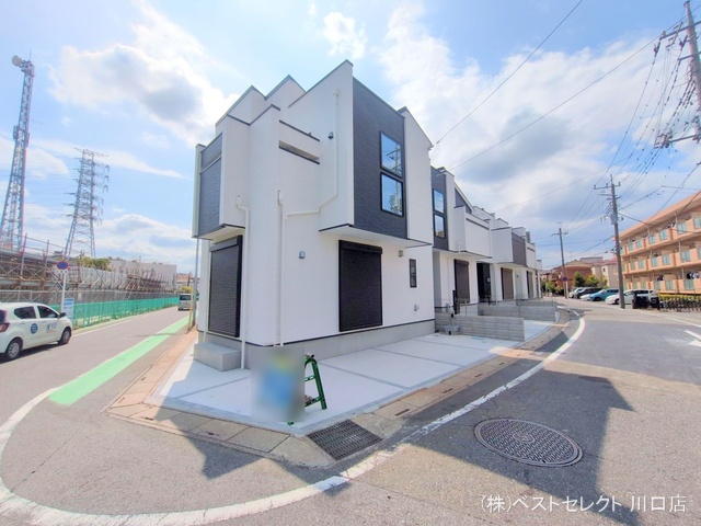 埼玉県川口市南鳩ヶ谷7丁目の新築戸建て完成写真 2025年8月27日撮影