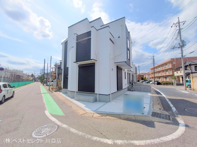 埼玉県川口市南鳩ヶ谷7丁目の新築戸建て完成写真 2025年8月27日撮影