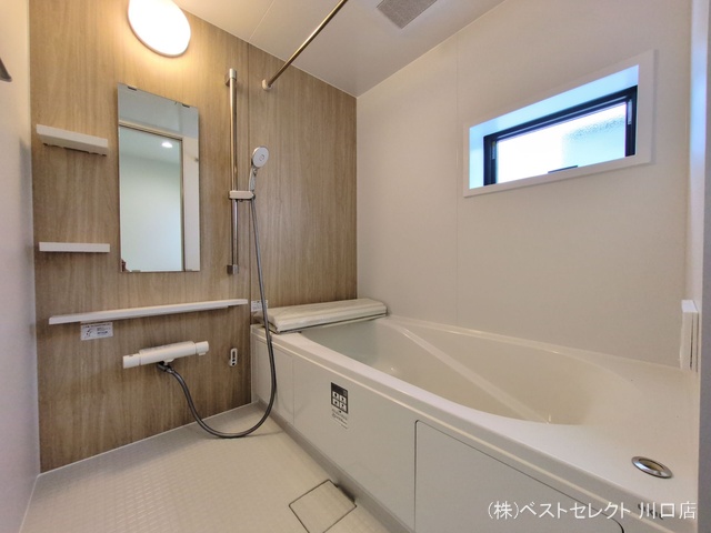 埼玉県川口市南鳩ヶ谷7丁目の新築戸建てお風呂写真 2025年9月11日撮影