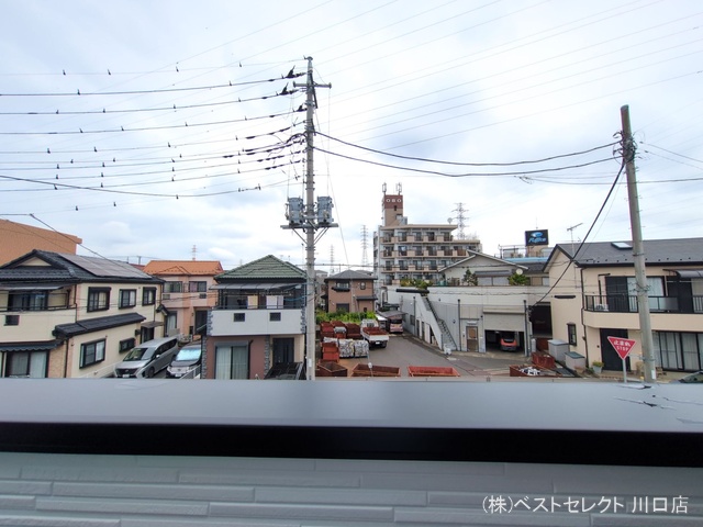 埼玉県川口市南鳩ヶ谷7丁目の新築戸建てバルコニー写真 2025年9月11日撮影