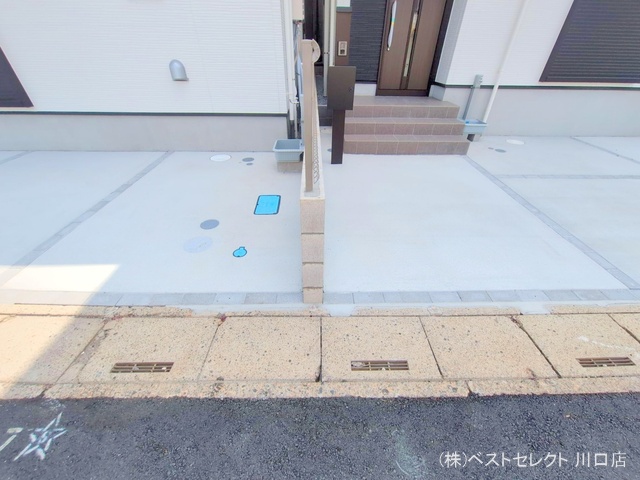 埼玉県川口市南鳩ヶ谷7丁目の新築戸建て完成写真 2025年8月27日撮影